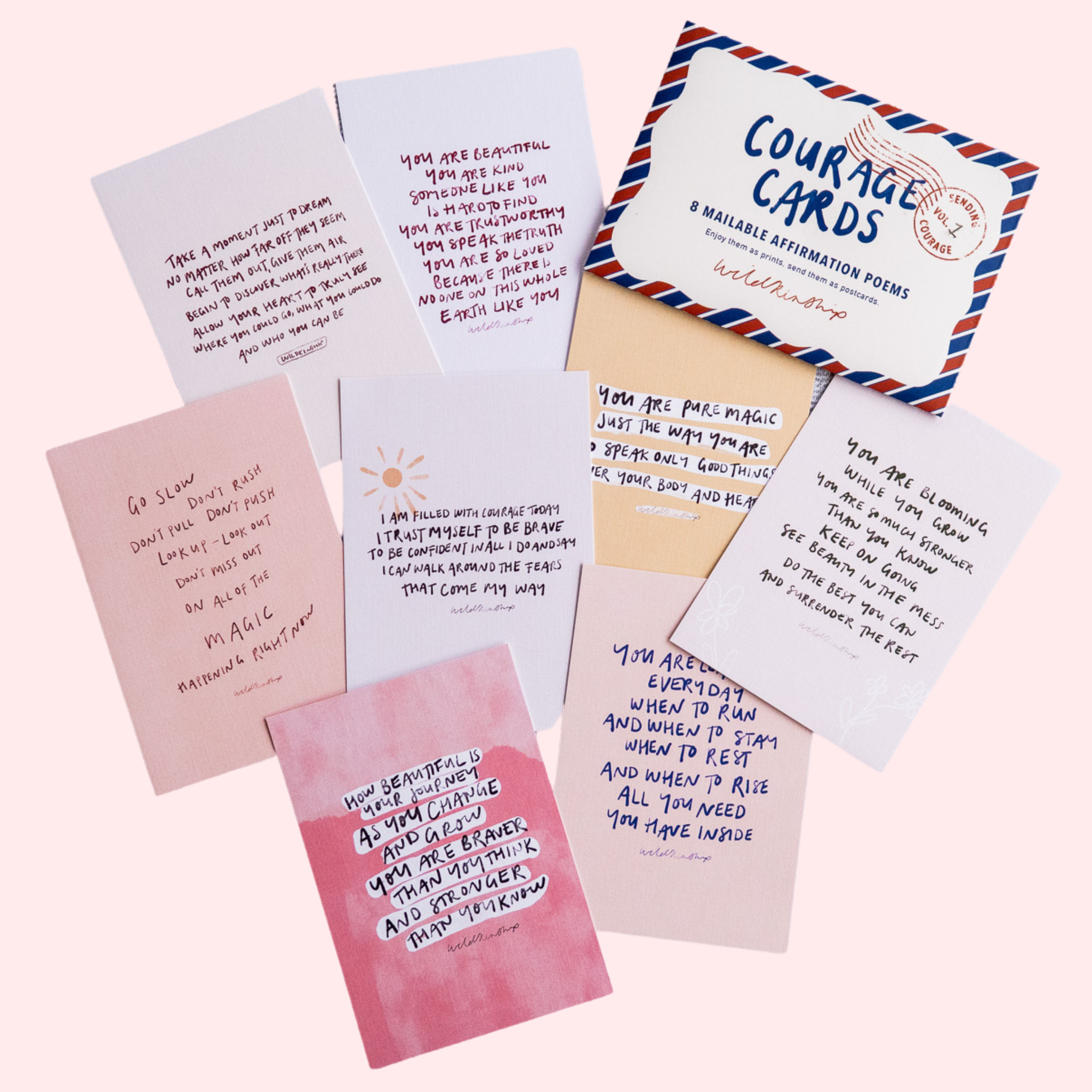 Courage Postcards Vol. 1 (8pk) Everyday Courage
