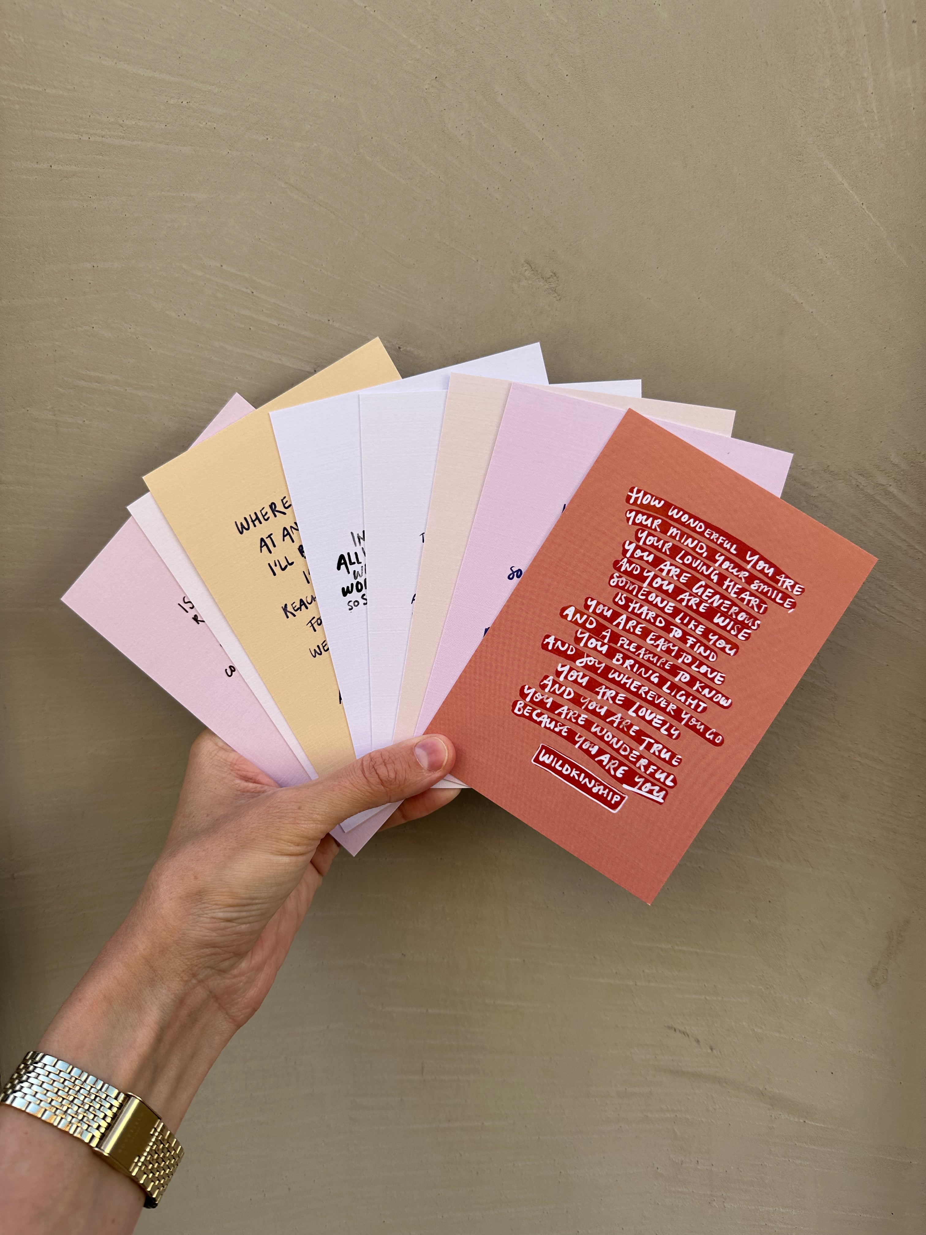 Courage Club - Postcard Subscription