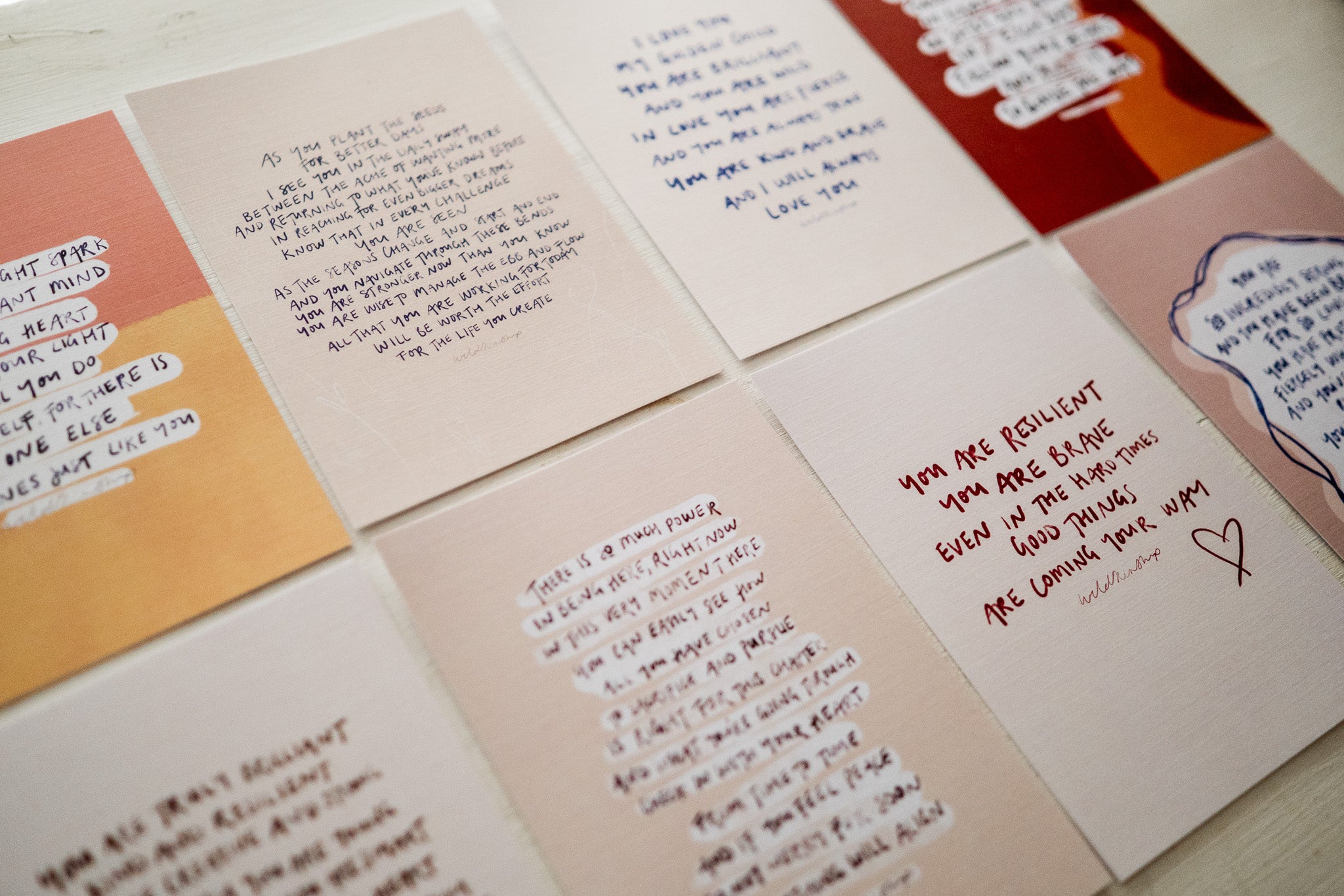 Courage Postcards Vol. 4 (8pk) Theme: Family