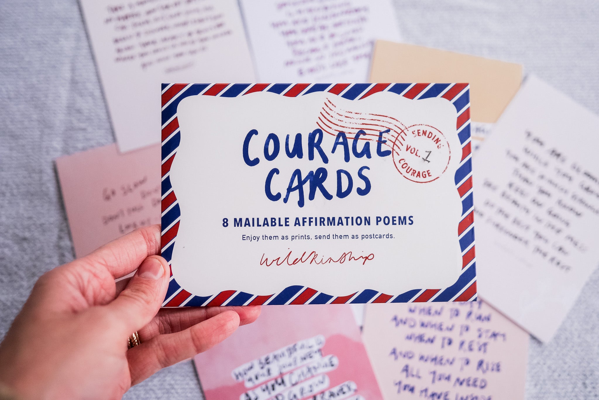 Courage Postcards Vol. 1 (8pk) Everyday Courage