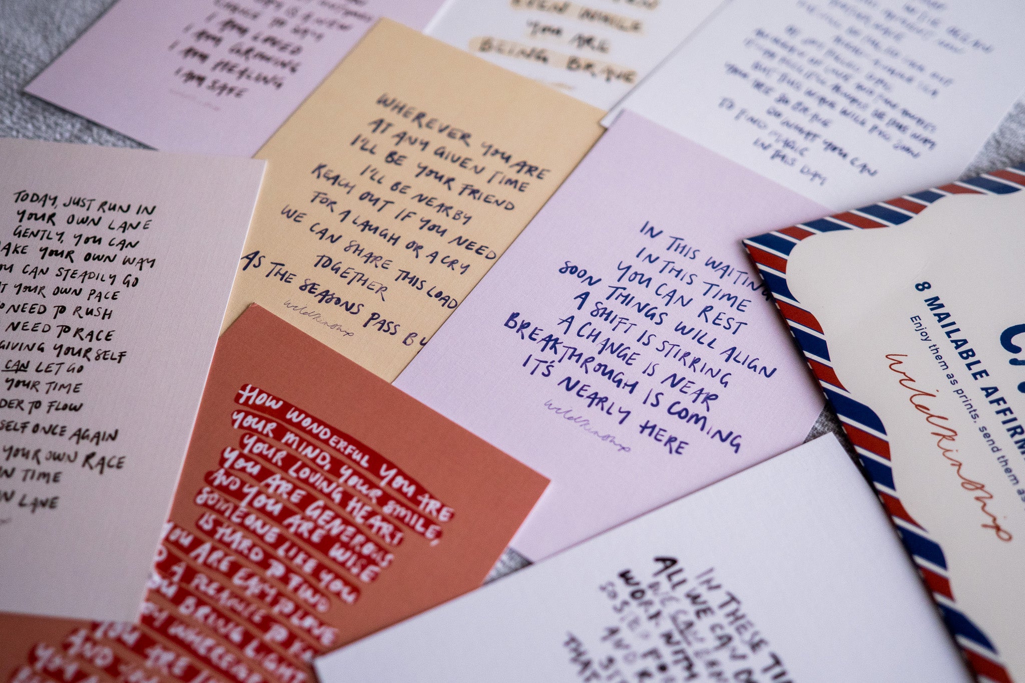 Courage Postcards Vol. 2 (8pk) - Bravery & Forgiveness