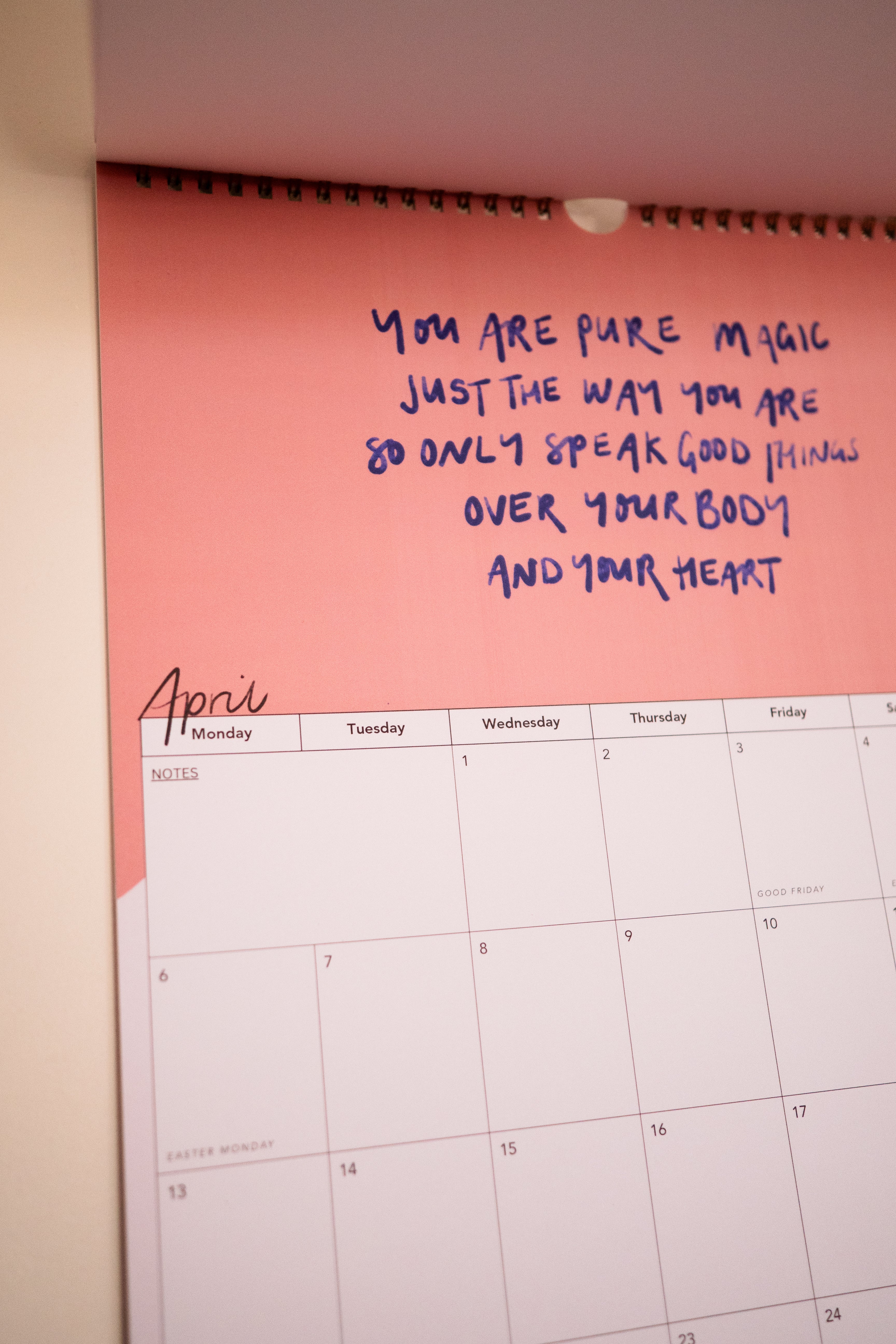 2026 Calendar of Courage