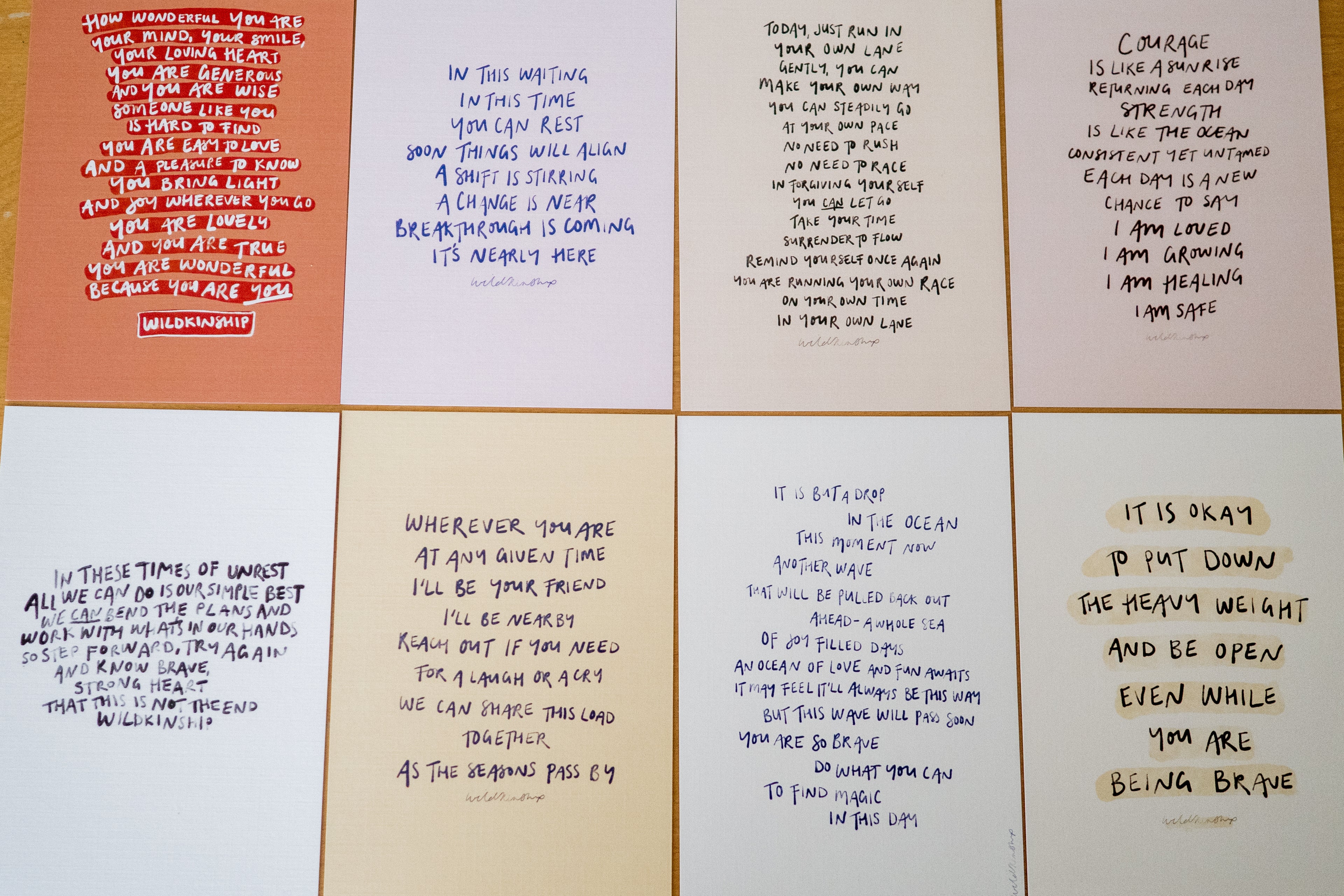 Courage Club - Postcard Subscription