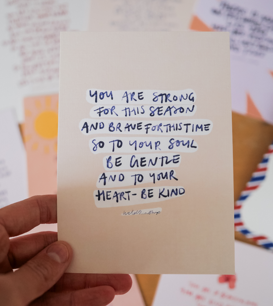 Courage Postcards Vol. 5 (8pk) Theme: Healing & Confidence