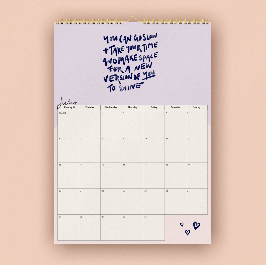 2026 Calendar of Courage