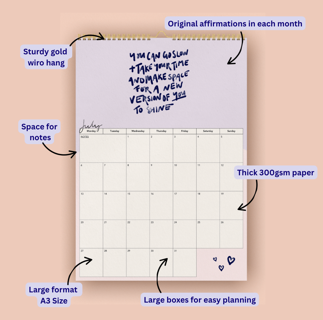 2026 Calendar of Courage