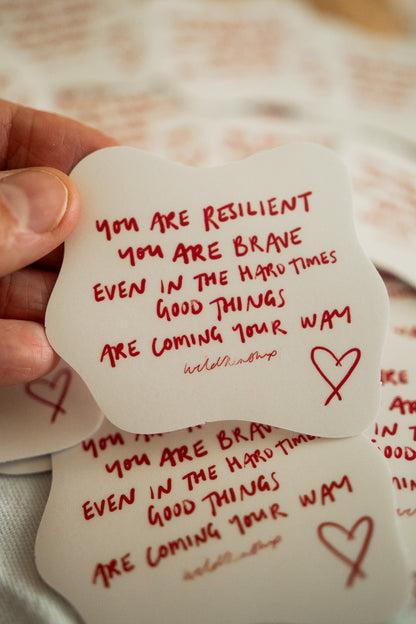 Poem Sticker Bundle – Set of 4