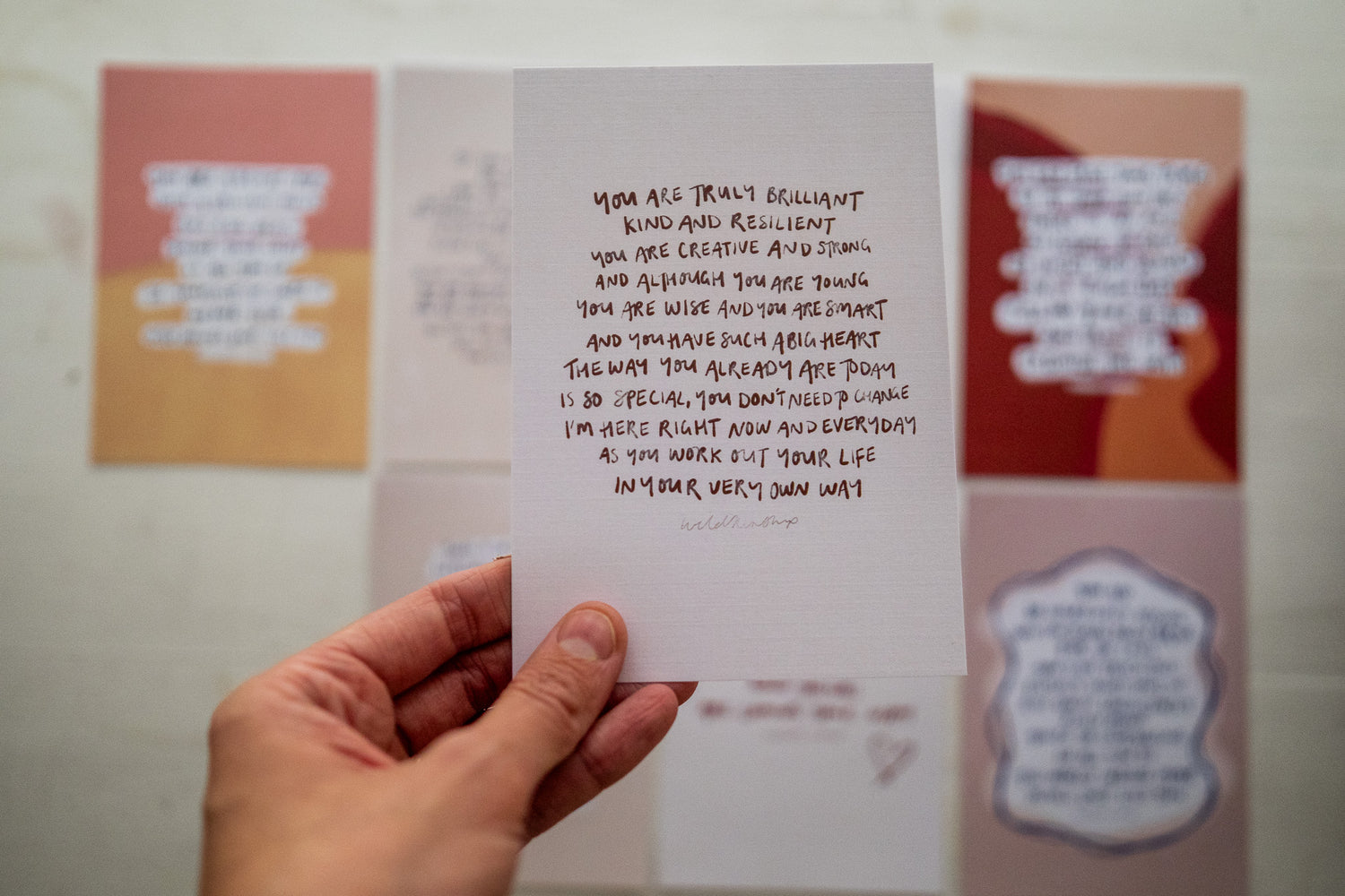 Courage Postcards Vol. 4 (8pk) Theme: Family