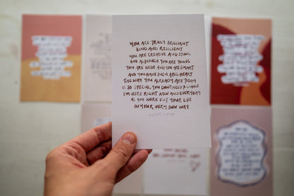 Courage Postcards Vol. 4 (8pk) Theme: Family
