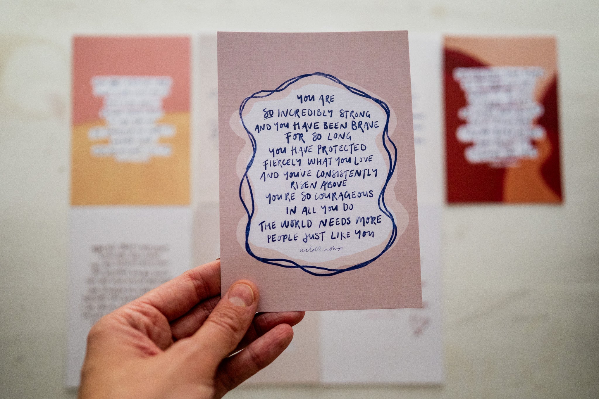 Courage Postcards Vol. 4 (8pk) Theme: Family