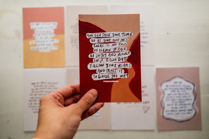 Courage Postcards Vol. 4 (8pk) Theme: Family