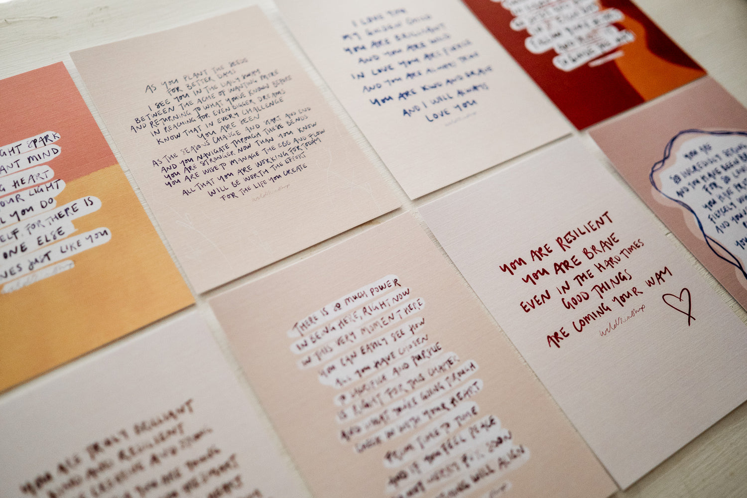 Courage Postcards Vol. 4 (8pk) Theme: Family