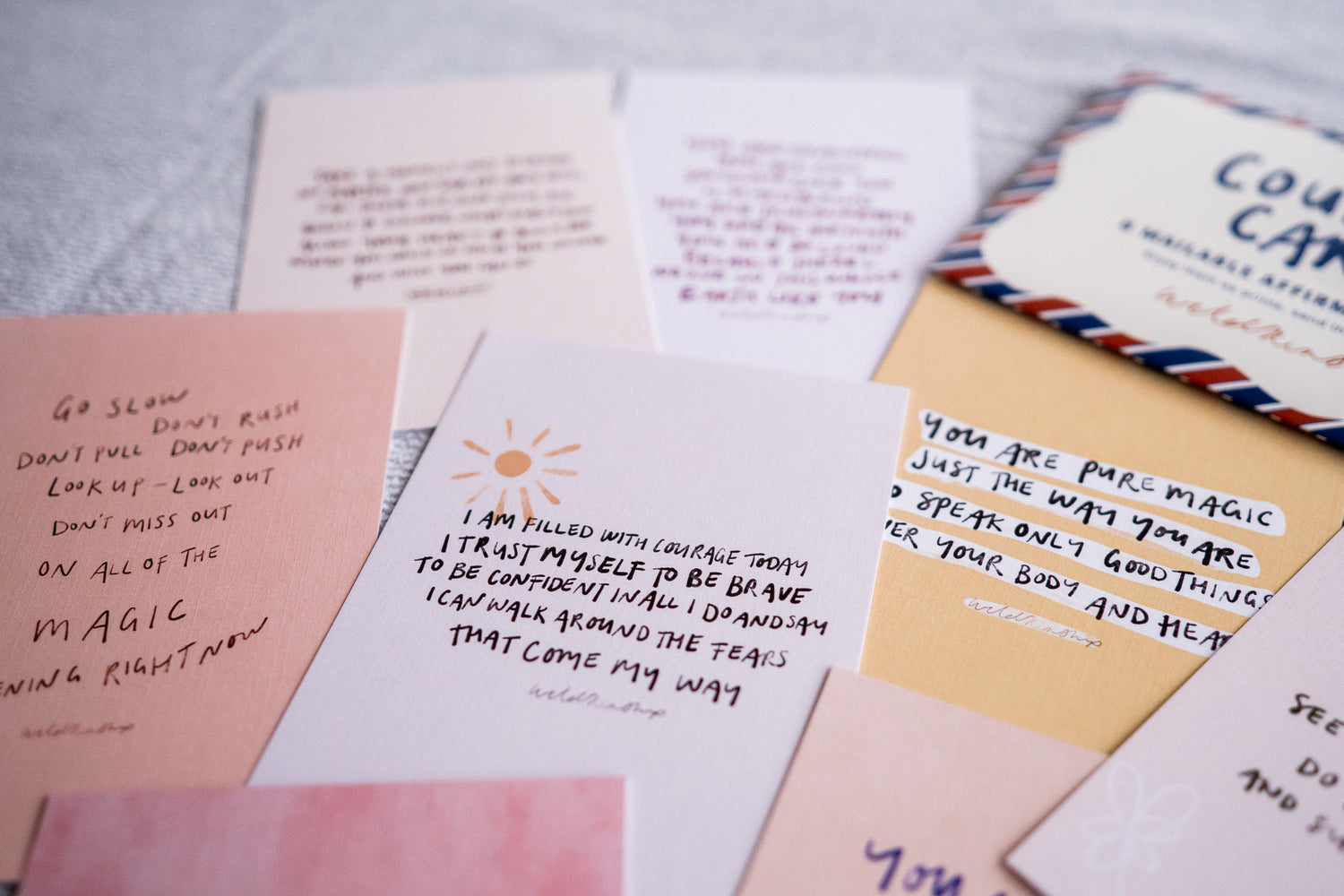 Courage Postcards Vol. 1 (8pk) Everyday Courage