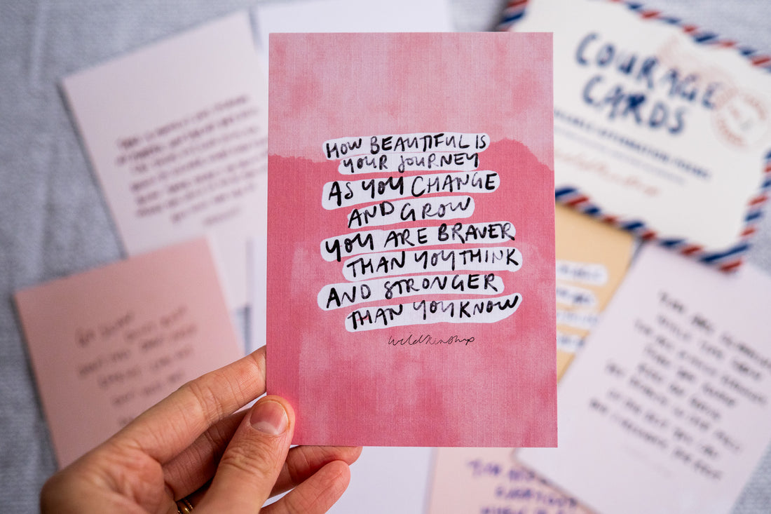 Courage Postcards Vol. 1 (8pk) Everyday Courage