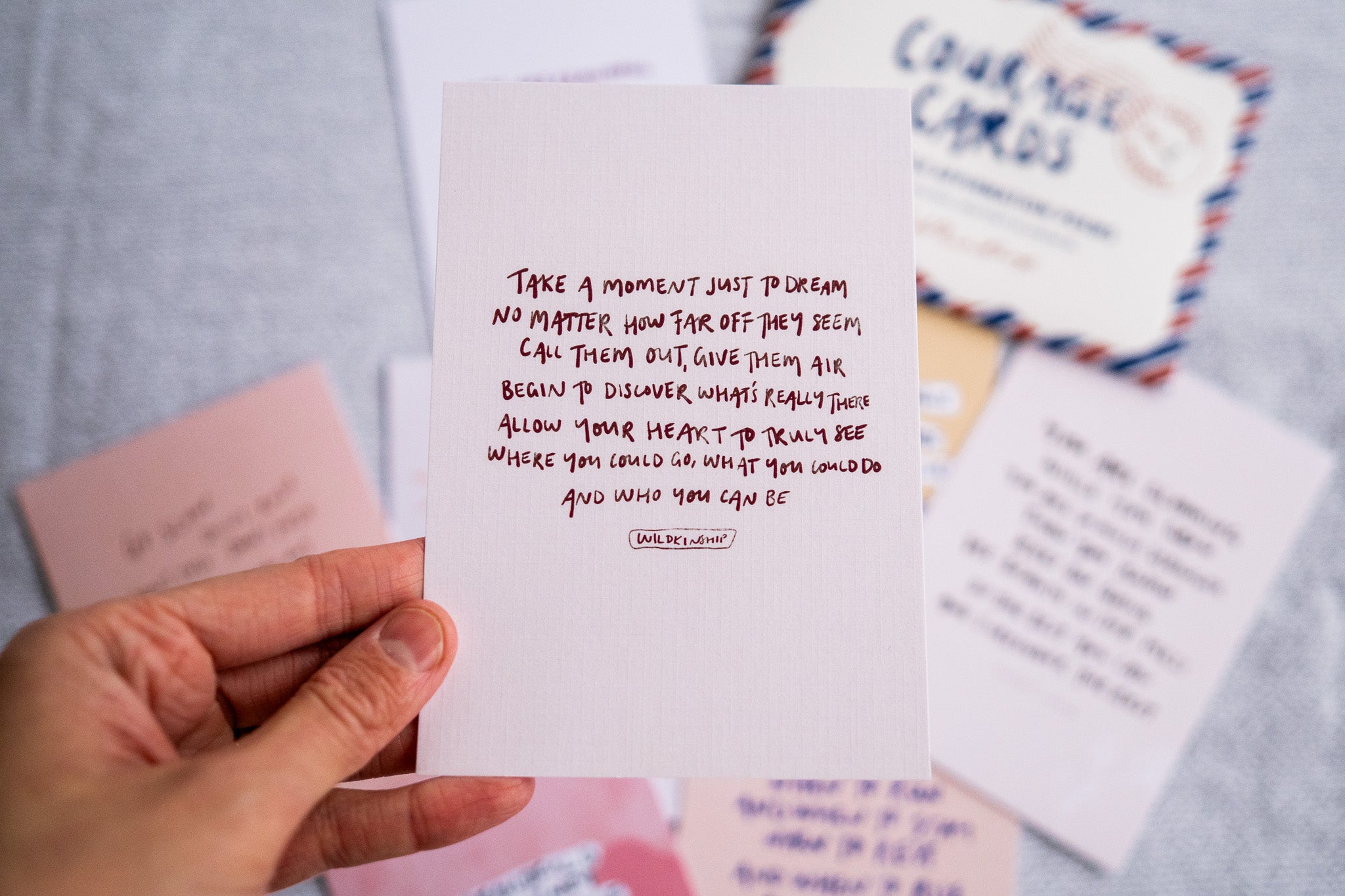 Courage Postcards Vol. 1 (8pk) Everyday Courage