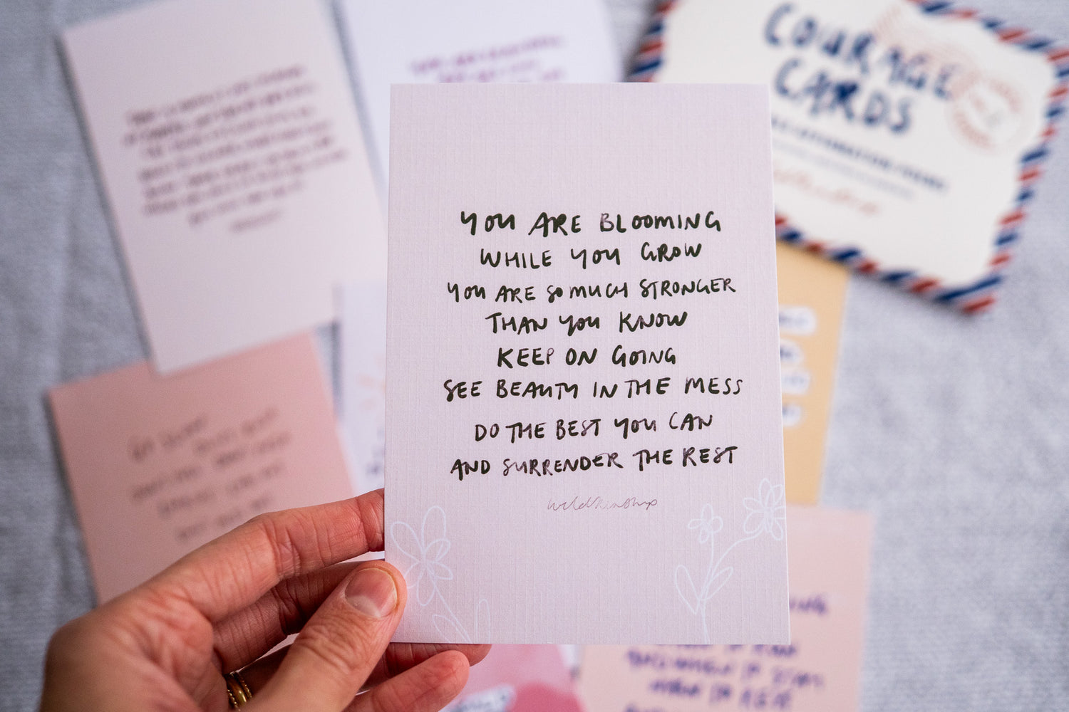 Courage Postcards Vol. 1 (8pk) Everyday Courage