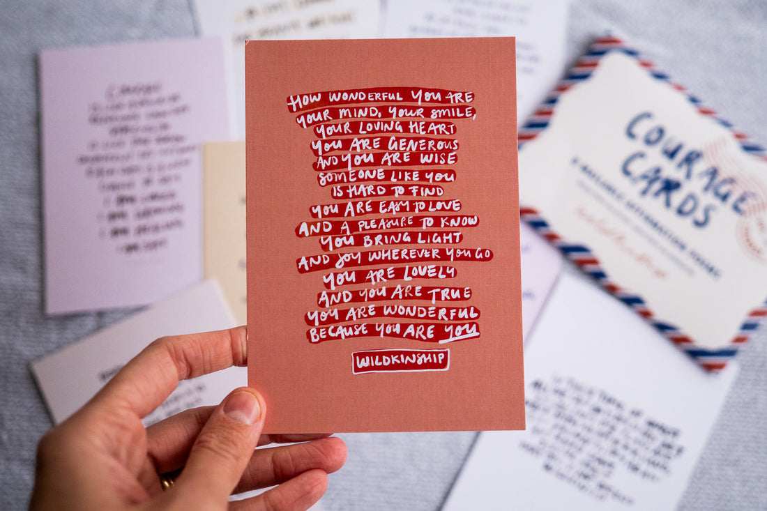 Courage Postcards Vol. 2 (8pk) - Bravery &amp; Forgiveness