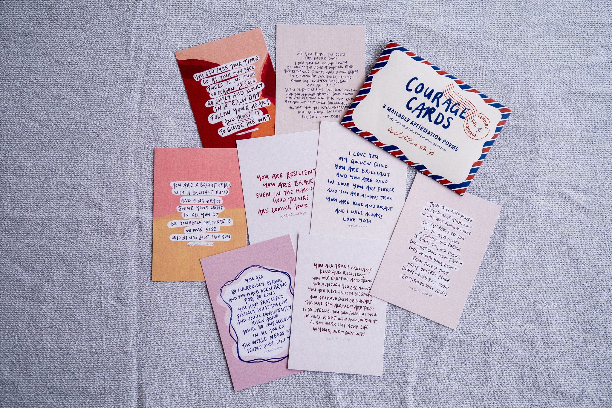 Courage Postcards Vol. 4 (8pk) Theme: Family