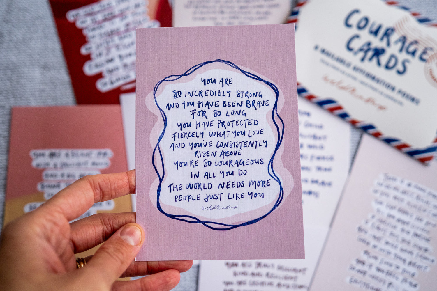Courage Postcards Vol. 4 (8pk) Theme: Family