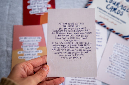 Courage Postcards Vol. 4 (8pk) Theme: Family