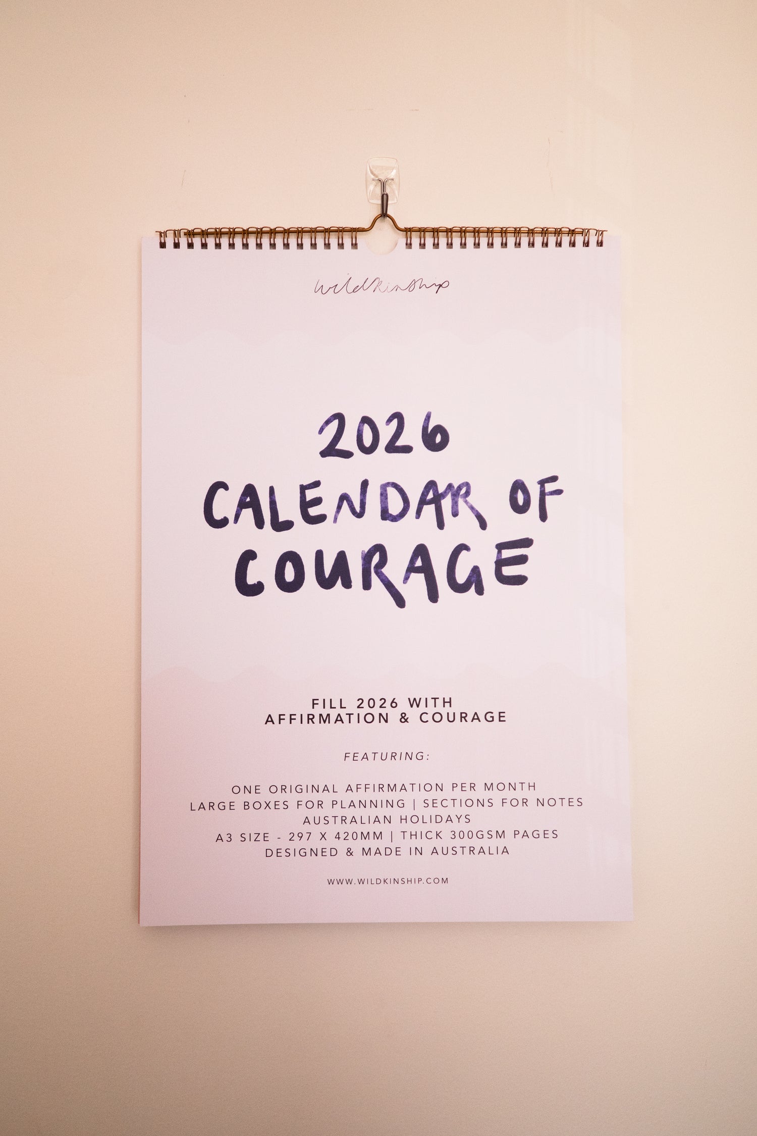 2026 Calendar of Courage