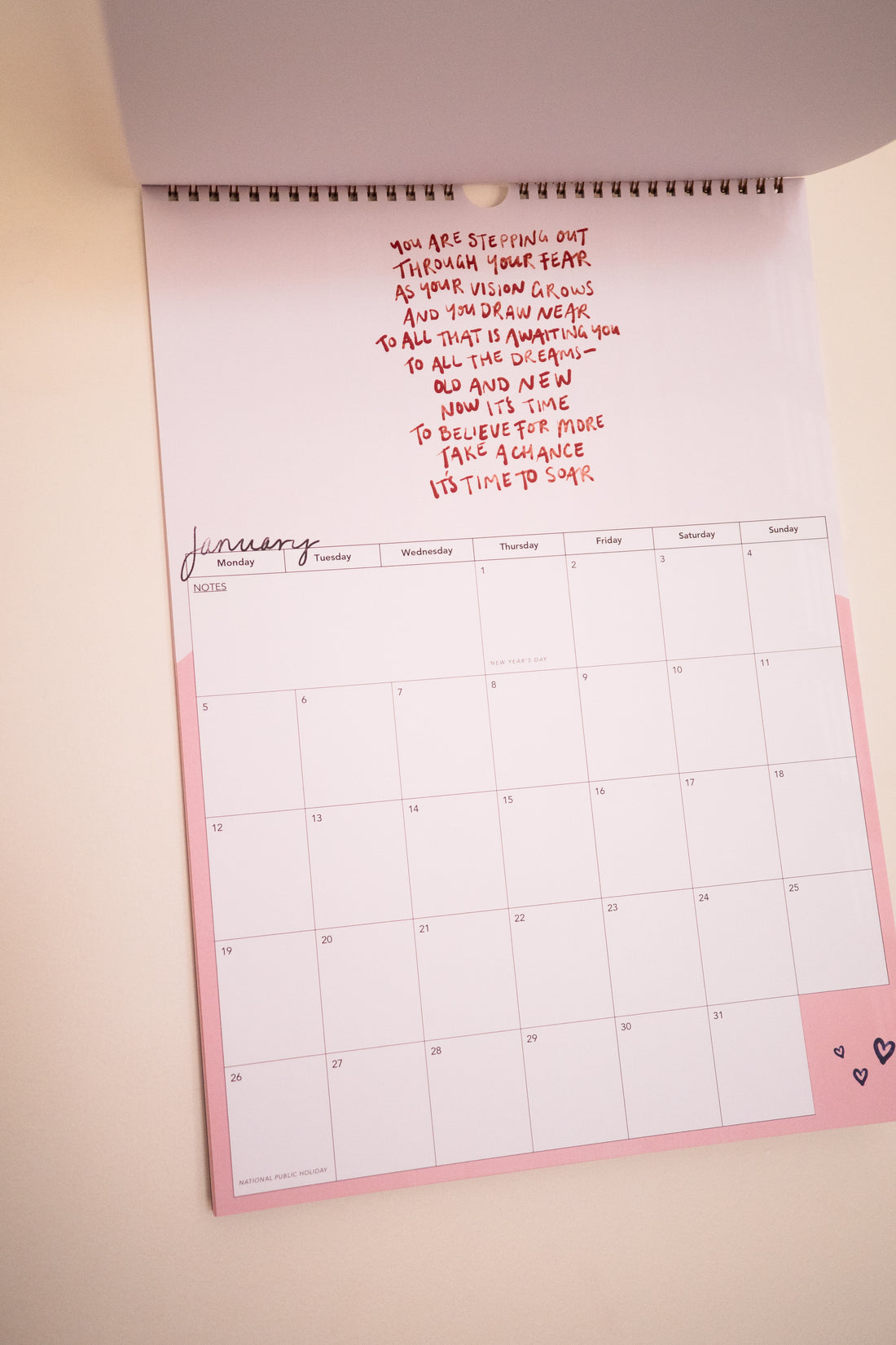 2026 Calendar of Courage (pre-order)