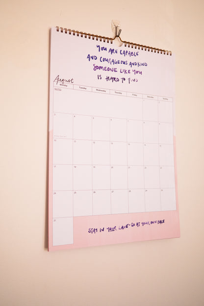 2026 Calendar of Courage