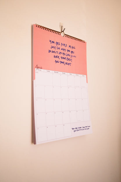 2026 Calendar of Courage