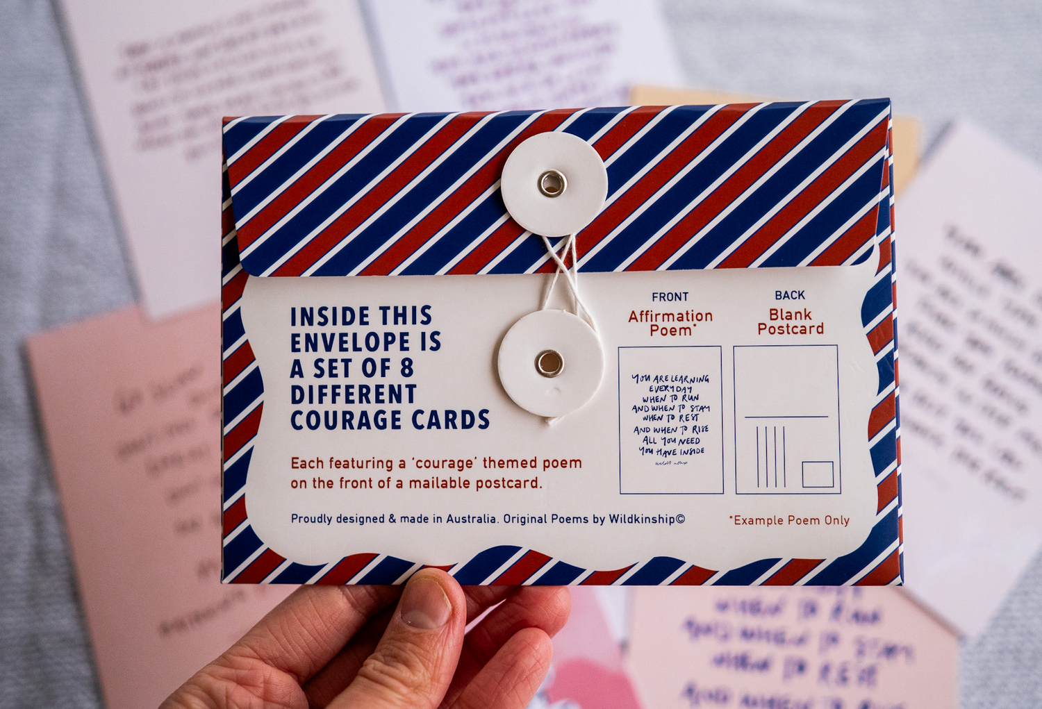 Courage Postcards Vol. 4 (8pk) Theme: Family