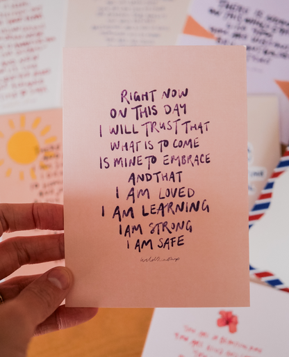 Courage Postcards Vol. 5 (8pk) Theme: Healing &amp; Confidence
