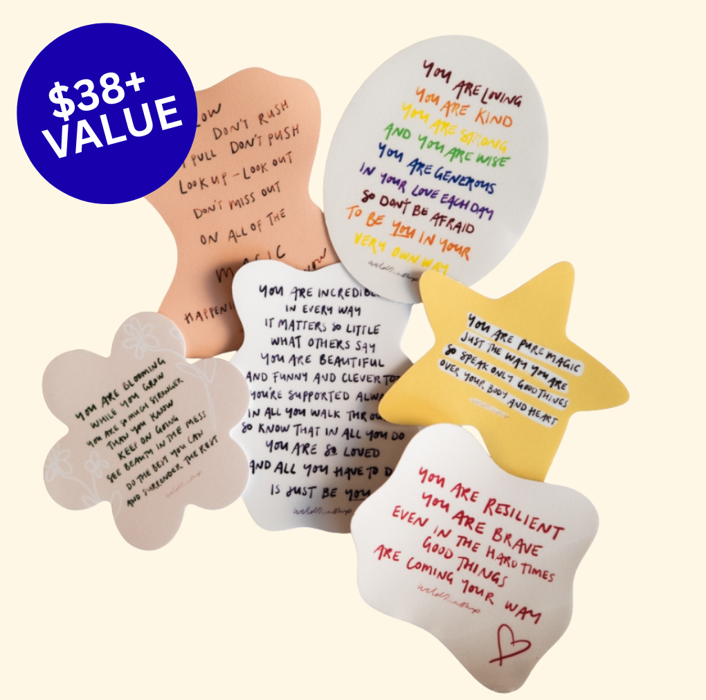 Affirmation Sticker Bundle (6 Stickers)