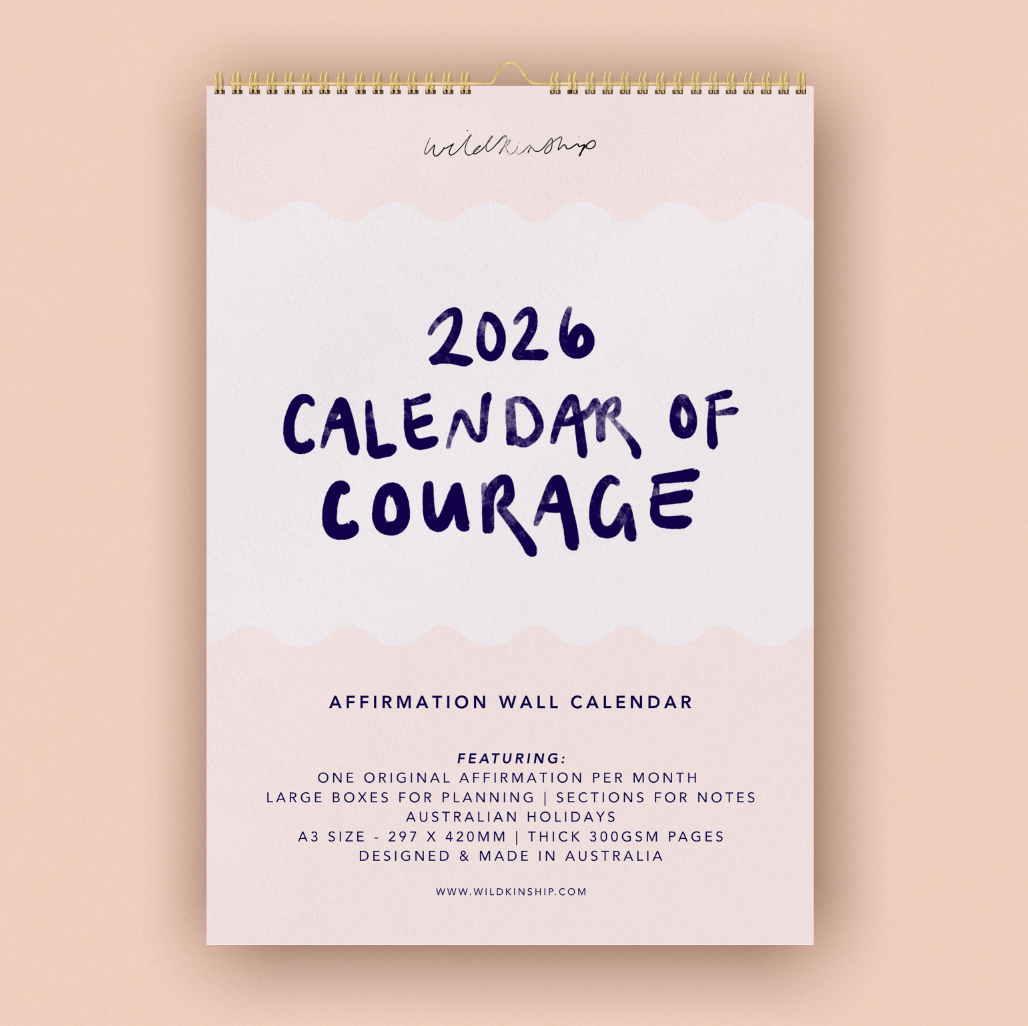 Calendar + Extra Courage Bundle (Pre-order)