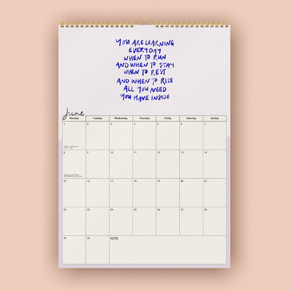 2026 Calendar of Courage