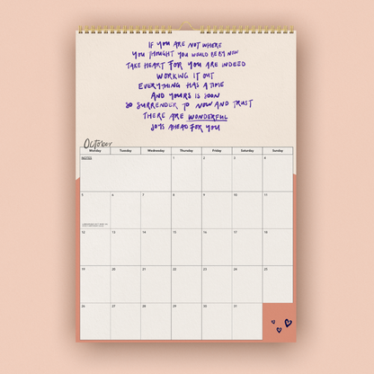 2026 Calendar of Courage