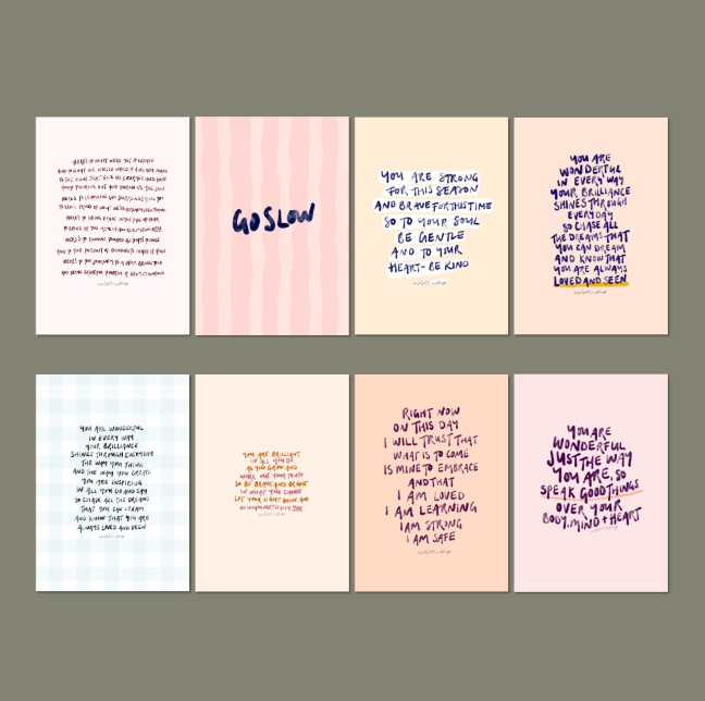 Courage Postcards Vol. 7 (8pk) LIMITED EDITION
