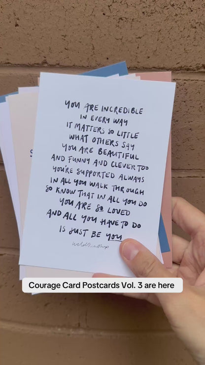 Courage Postcards Vol. 3 (8pk)